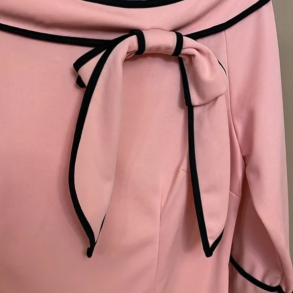 Fashion MIA Pink and Black Dress Size XL New With Tags - Picture 5 of 9